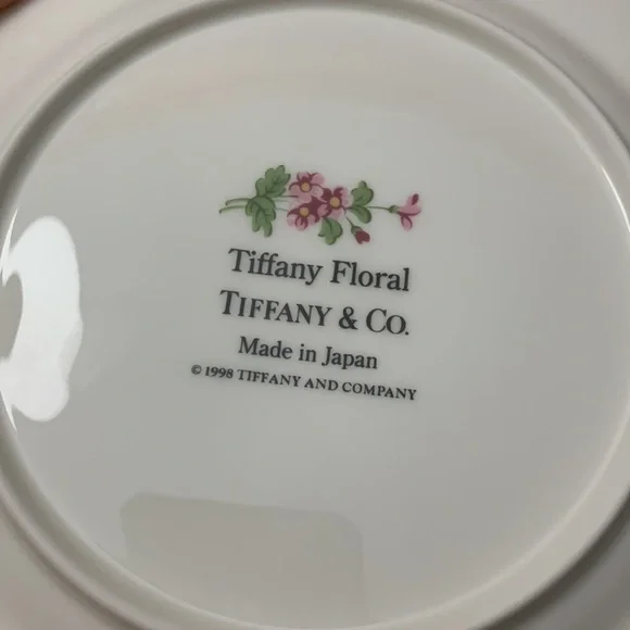 ⭐️⭐️Authentic Tiffany Two Set Plate⭐️⭐️FIRM - Picture 7 of 12